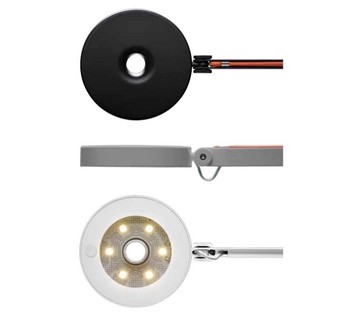 Rotaliana String T1 Bordlampe Sort/Silver Elastik