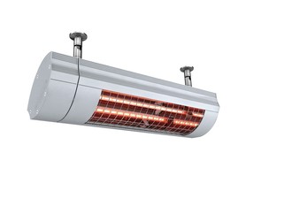 SOLAMAGIC 2000ECO+ PRO ARC med trinløs varmereguleringn inklusivfjernkontrol Titan