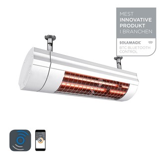 SOLAMAGIC 2000ECO+ PRO BTC, Hvid m/varmeregulering direkte fra Smartphone via Bluetooth 4.0