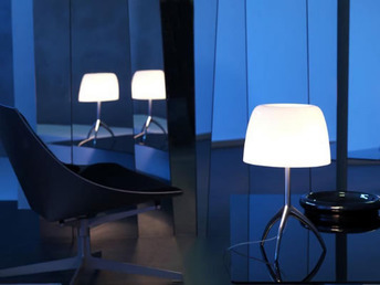 Foscarini LUMIERE 05 GRANDE Krom M/Bianco Skærm