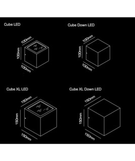 Light Point CUBE XL DOWN LED Hvid