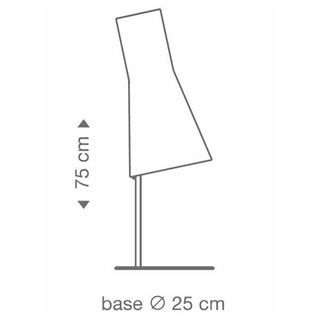  Secto 4220 Bordlampe Valnød