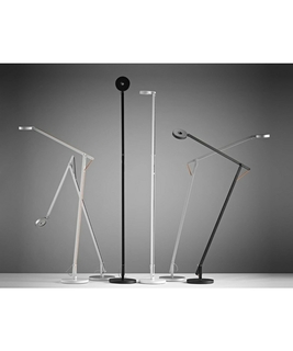 Rotaliana String F1 Gulvlampe Hvid/Silver Elastik