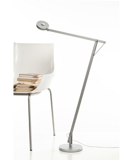 Rotaliana String F1 Gulvlampe Hvid/Silver Elastik
