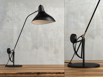  BS3 Sort Bordlampe