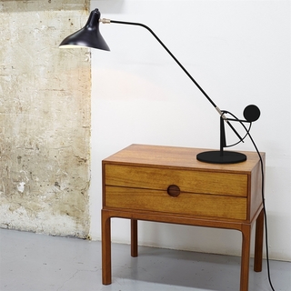  BS3 Sort Bordlampe