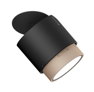 Occhio Lui Alto Spot Matt Gold/Matt Black