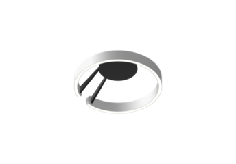 Occhio Mito Aura 40 Matt Silver/Black