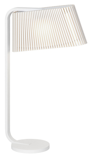  Owalo 7020 Bordlampe Hvid