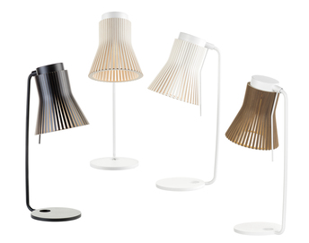  Petite 4620 Bordlampe Hvid