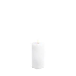 Uyuni LED Bloklys Nordic White 7,8 x 15,2