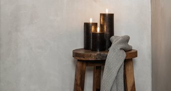 Uyuni LED Bloklys Nordic White 7,8 x 15,2